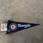2021 Kansas City Kc Monarchs Felt Pennant Flag Negro League Baseball Museum 22 