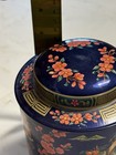 Vintage Gorgeous Tin Design By Daher Made In England Asian Motif