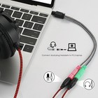 Stereo Headset Adapter Audio Mic Headphone Converter For Xbox One x s Controller