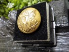 Old Rare Vintage Antique Civil War Relic Eagle Infantry Coat Button Free Case