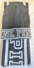 Victoria   s Secret Pink Nwt Gray Scarf And Beanie Set