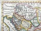 The Balkans Hungary Greece By Thomas Jefferys C1762 Genuine Antique Engraved Map