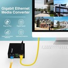 Gigabit Sfp To Rj45 Converter Fiber To Ethernet Media Converter 10 100 1000mb   