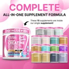 Clean Nutra Creatine For Women Creatine Monohydrate Bcaa Powder Collagen