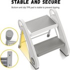 Foldable Toddler Stool - Lightweight Anti-slip Step Stool For Kids
