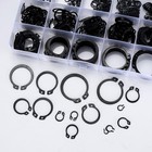 350 Pcs Retaining Rings  Snap Rings Assortment Kit  Circlips Snap External Retai
