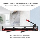 48 Inch Manual Tile Cutter Ceramic Porcelain Tungsten Carbide Cutting