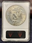 1974-s  Anacs Ms66 Eisenhower Ike Dollar Old    soapbox    Holder   very Nice  