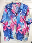 Hilo Hattie Hawaiian Original 2 Pc Set L   Xl Shorts Top Blouse Floral Tour Vtg