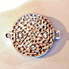 Real Witch Wicca Magick Gothic Amulet Ritual- Calligraphy   Blessed Pendant