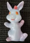 Four Vintage Celluloid Rabbits And Ducks 3 Marked Made In Hong Kong