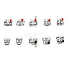 Azdent Dental Ortho Metal Brackets Mini standard Roth mbt 018 022 Hooks 3 3-4-5