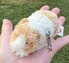 Ty Twitch Guinea Pig Metal Keychain 4 25  40674 2007 Retired Beanie Baby Plush