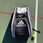 Adidas Tour Tennis 12 Pack Insulated Racquet Backpack Bag Black White Straps