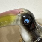 Vintage Pair Ceramic Toucans 7 5    Made In Brazil  1968
