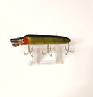 Vintage Heddon Wood Vamp Crankbait Fishing Lure