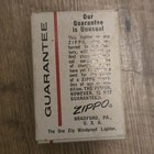1971 Zippo Lighter Chrome 3-2 Slash Date Code With Original Box Not Working Part