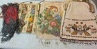 Antique Vintage Micro Beaded Purse Lot Of 4- Restoration Or Parts
