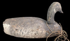 Vintage Hand Carved Canada Goose Decoy Cork Wood Duck Hunting Folk Art 15 Inch