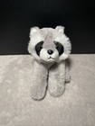 The Petting Zoo Raccoon Plush Stuffed Animal Floppy Bean Bag Toy Pet Lovey 9 
