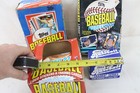 Vintage Baseball Hobby Wax Empty Box Lot 1982 Topps Traded 85 Donruss 1991 Fleer