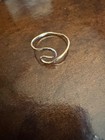 14k Hammered Gold Toe Ring By Sonya   Excellent Condition 