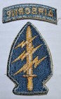 Early Vietnam War Era Us Army Special Forces Patch   Teal Colored Airborne Tab