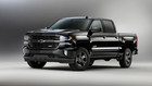 Lighted Chevy Silverado Grille Emblem Carbon Decal Design 2014-15 1500  2016-19