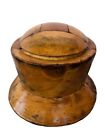 Vintage 5-piece Wooden Hat Block Mold     Retro Style Women s Millinery Form 