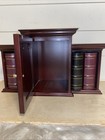 Faux Bookshelf 4-100 Photos Each Albums In A Dark Wood Display W 5   x7    Pic Frame