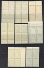 Aden South Arabia 1966 Sc 55 62 64 67 In Blocks Of 4 Never Hinged Superb