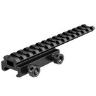 14 Slots See-thru Flat Top 0 5  Scope Riser Base Mount For 20mm Picatinny Rail