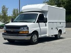 2018 Chevrolet Express 3500 10  Reading Service Utility Body Work Van