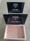 2 Camacho Triple Maduro Robusto Handmade Wood Silver   Black Glossy Cigar Boxes