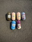 Pokemon Mighty Beanz   Lot Of 6 Beanz  Mudkip  Golduck  Brock  Jessie  Igglybuff