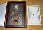 1995 Canada Proof Set 7 Coins Royal Canadian Mint Sterling Silver Dollar Special