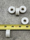 Nylon Plastic Bushing Spacers  1    Diameter X 1 2    Width X 3 8    hole Qty-5 New