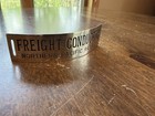 Northern Pacific Railway Freight Conductor Hat Badge emblem- Chrome Railroad