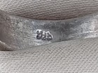 Sterling Silver Band Style Ring W  Engraved Elephants  Size 12 75