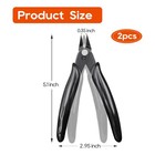 170 Micro Wire Cutter Jewelry Wire Cutter For Crafts  Precision Diagonal Plie   