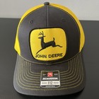 John Deere Farm Equipment Implement Trucker Hat Richardson 112 Cap Vintage Style