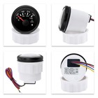 2  52mm Boat Water Temperature Gauge 40-120    100-250    Waterproof For Car Truck