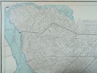 Vintage 1894 Brooklyn New York Map 14 x10    Old Antique Original New Utrecht