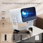 4k Projector 20000 Lumen Led 1080p Wifi Bluetooth Uhd Portable Home Theater