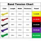 Resistance Bands Set Pull Up Gym Workout Exercise Fitness Strength Training
