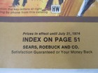 Fun Vtg Sears Western Catalog 1974 Sears Roebuck Cowboy Boots Hats Coats Mens S3
