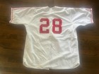Game Used Kansas City Royals Tbtc Monarchs Negro League Jersey Paul Phillips  28