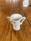 Vintage Bud Vase W  Raised Rose   Gold Trim - Made In Japan - Porcelain 2 5   