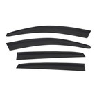 Omac Window Visor Vent Rain Guard Deflector For Vw Golf Gti Mk7 2015-2021 Smo   