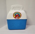 1998 Sesame Street Elmo Doctors Kit Case With 6 Accessories